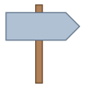 Signpost icon