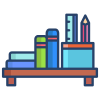 Bookshelf icon