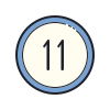 11 circulados icon