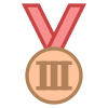 Medalha olímpica de Bronze icon