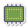 RAM de smartphone icon