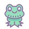 süßer Frosch icon