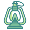 Lampada ad olio icon