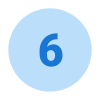 6 en círculo icon