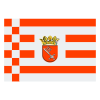 Флаг города Бремена с малым гербом icon