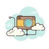 Nuages ​​d&#39;images icon