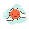 Angry icon