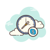 Skype Time icon