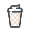 Ice Cream in Waffle icon