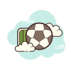 Jogo de futebol icon