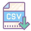 내보내기 CSV icon