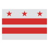bandeira do distrito de Columbia icon