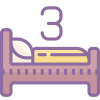 Three Beds icon