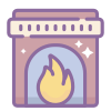 Fireplace icon