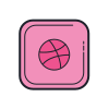 Dribbble icon