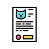 Cat Medical Certificate icon