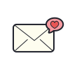 Enveloppe Amour icon