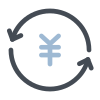 Yen de troca icon