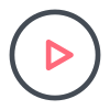 Circled Play icon