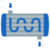 Shell and Tube Heat Exchanger icon