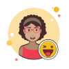 Счастливая женщина icon