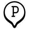 Marker P icon