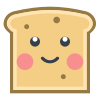 Kawaii Bread icon