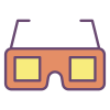 3d Glasses icon