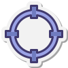 Präzise Position icon