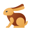 复活节兔子 icon