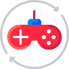 video game smulation icon