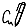 Autogramm icon