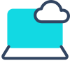 Cloud computing icon