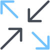 Expand Collapse Arrows icon