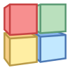bloques de código icon
