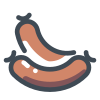 Barbecue Sausages icon