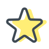 Estrela preenchida icon