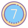 7 circulado icon