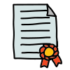 Certificate icon