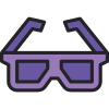 3d Glasses icon