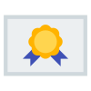 Certificato di garanzia icon