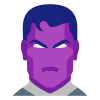 Hombre púrpura icon