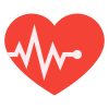 Heart with Pulse icon