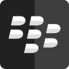 BlackBerry canadian smartphone and services company logotype icon