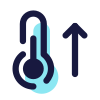 Thermometer Up icon