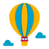 Heißluftballon icon