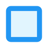 Unausgefüllte Checkbox icon