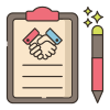 Contract icon