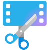 Trimming video icon