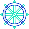 Dharma Wheel icon